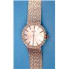 Image 1 : A ladies 18ct white gold Longines wristwatch with rose cut diamond set bezel, baton numerals and...