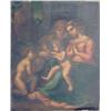 Image 1 : Nineteenth century Italian School, pair of oils on canvas, Holy Family and Virgin and Child, insc...