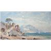 Image 1 : Nineteenth century English School, watercolour, Italian Coastal landscape, 9ins x 15.5ins £100-15...