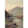 Image 1 : Alfred de Breanski Senior (1852-1928) oil on canvas, 'Flowing To The Tay' signed and inscribed ve...