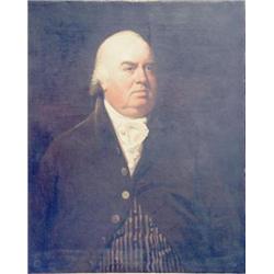 Late 18th century English School, oil on canvas, Half length portrait of a gentleman, 30ins x 25i...