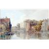 Image 1 : Thomas Dudley (1857-1935) watercolour, Lendal Bridge, York, signed and dated 1896 , 8.5ins x 12.5...