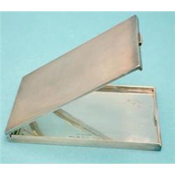 A Belvoir patent silver cigarette case £40-60...