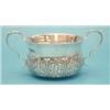 A George V silver porringer with acanthus decoration £100-150...