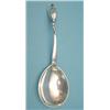Image 1 : A Georg Jensen sterling serving spoon with floral design handle £200-300...