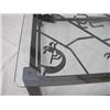 Image 2 : Southwest Style, Steel, Glass Top Coffee Table