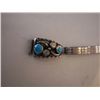 Image 2 : Ladies Watch Band Turquoise And Silver,