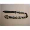 Image 2 : Turquoise A Silver Concho Belt