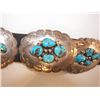 Image 3 : Turquoise A Silver Concho Belt