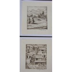 Willy Seiler, Etching