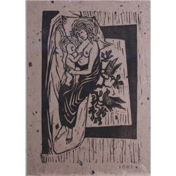 Edgar Britton, Woodblock