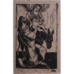 Edgar Britton, Woodblock