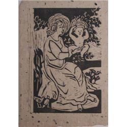Edgar Britton, Woodblock
