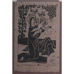 Edgar Britton, Woodblock