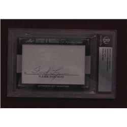 Fred Lynn Signed Cut, Certified