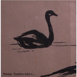 Mabel Fairfax Karl Smith, ink on paper,