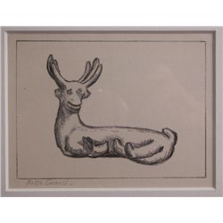Nellie Carroll (b.1923), Lithograph