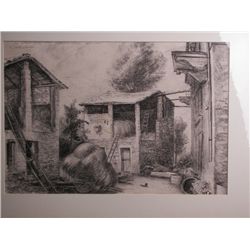 Warren Wheelock, Original Charcoal