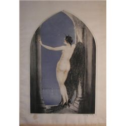 Louis Icart (1888-1950), Hand Colored Etching