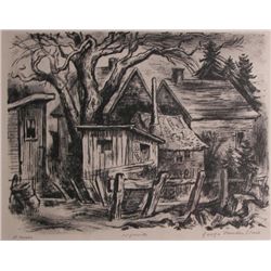 George Vander Sluis, Lithograph,