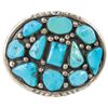 Image 1 : Zuni Belt Buckle, by John & Rosalie Bowanie
