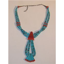 Turquoise And Stone Necklace