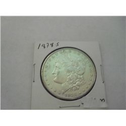 1878-S BU MORGAN SILVER DOLLAR