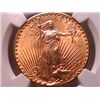 Image 1 : 1927 $20 Gold St. Gaudens Ch MS64 NGC