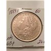 1889 MORGAN SILVER DOLLAR MS-63+