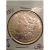 Image 1 : 1885 MORGAN SILVER DOLLAR MS-64+