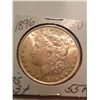 Image 1 : 1896 MORGAN SILVER DOLLAR BU-MS-63+