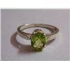Image 1 : 2.120g Ring of Peridot Sterling Silver