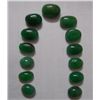 Image 1 : Natural Emerald Cap Loose stone of Oval Shapes Total Weight 39.00 Ctw