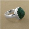 Image 1 : 3.60g Ring of Emerald Sterling Silver