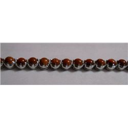 17.440g Bracelet of Sun Star Sterling Silver