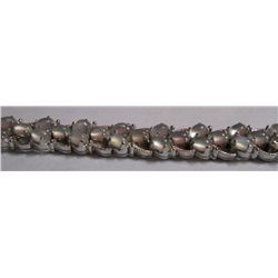 29.200g Bracelet of Moon Stone Sterling Silver