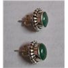 Image 2 : 3.360g Earring of Emerald Sterling Silver