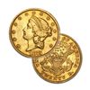 Image 1 : $20 Liberty Gold - Double Eagle - 1850 to 1907 - Random date