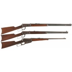 Three Winchester Lever Action Long Guns