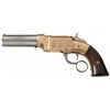 Image 2 : Rare Factory Engraved Volcanic Lever Action No.1 Pocket Pistol