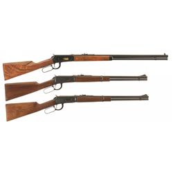 Three Winchester Model 94 Lever Action Rifles