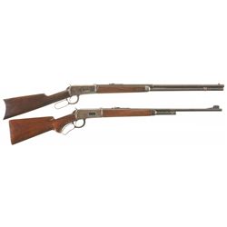 Collectors Lot of Two Winchester Lever Action Rifles