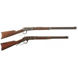 Two Winchester Lever Action Long Guns