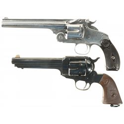 Two Single Action Revolvers
