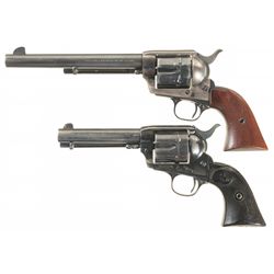 Two Colt Single Action Army Revolvers
