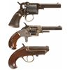 Image 1 : Three Antique Revolvers