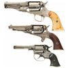 Image 1 : Three Remington Antique Revolvers