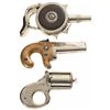 Image 1 : Collector's Lot of Three Antique Derringer Pistols