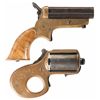 Image 1 : Two Antique Brass Frame Pistols