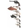Image 1 : Seven Double Action Revolvers